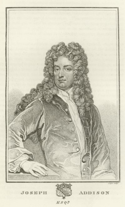 Joseph Addison, Esquire by Godfrey Kneller